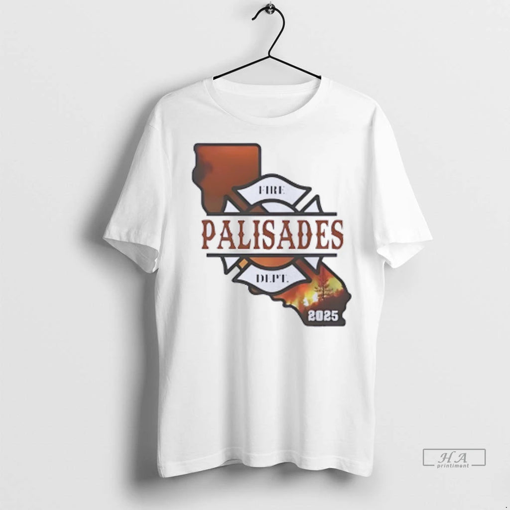 Officials Trendy Palisades Fire Dept 2025 La County Wildfires Fire Shirt Sweater
