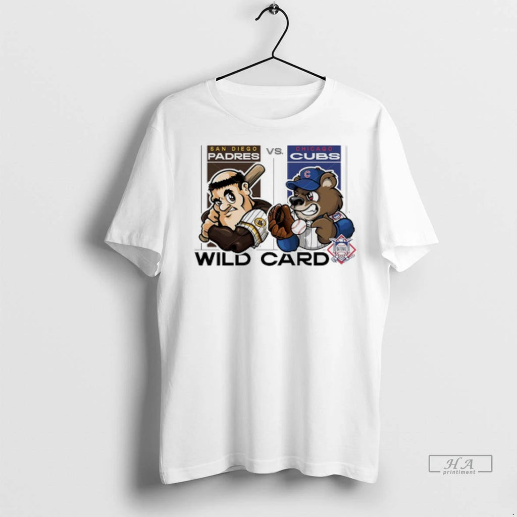 Officials Trendy San Diego Padres Vs Chicago Cubs 2025 Nl Wild Card Mascot Shirt Sweater