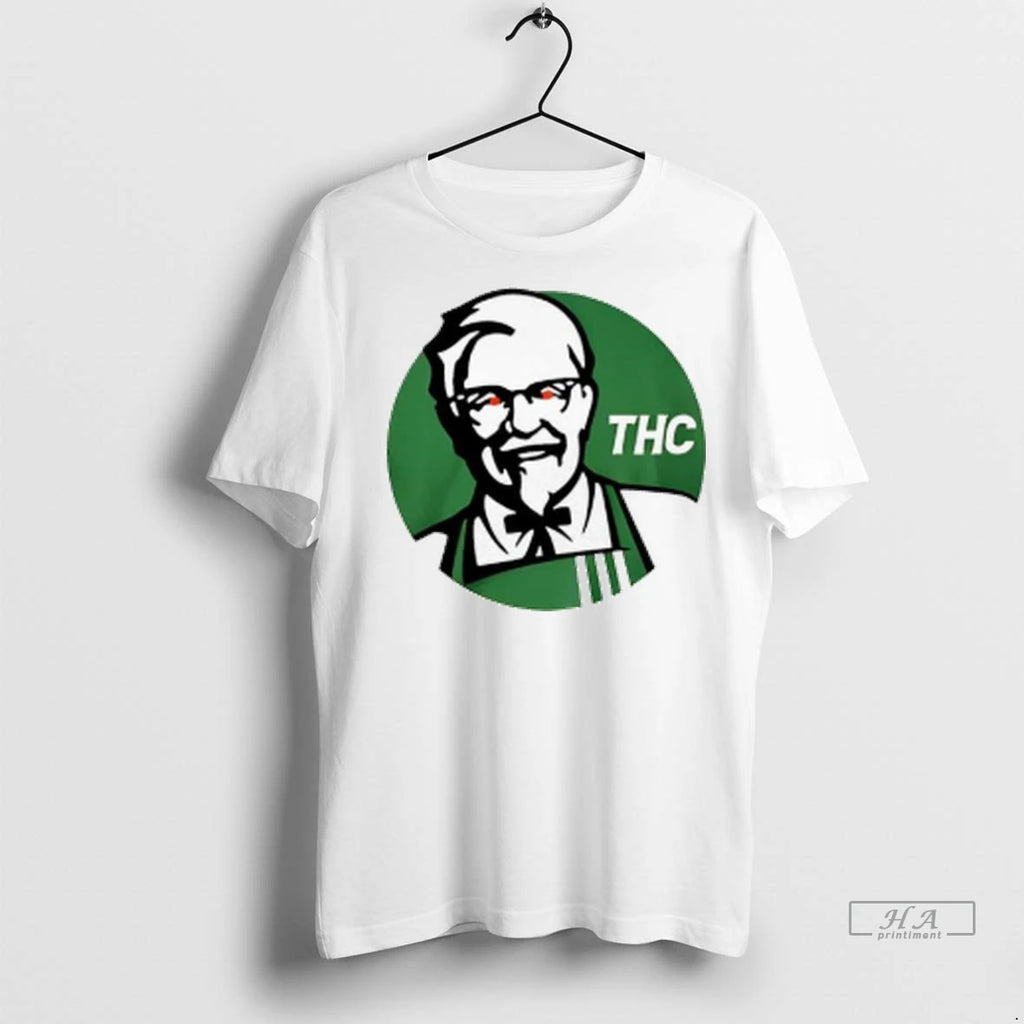 Officials Trendy Sanders Thc Kfc Parody Logo Ladies Shirt Sweater