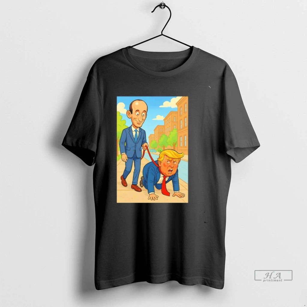 Officials Trendy Time For Your Daily Walk Donald Trump Carton Meme Shirt Sweater