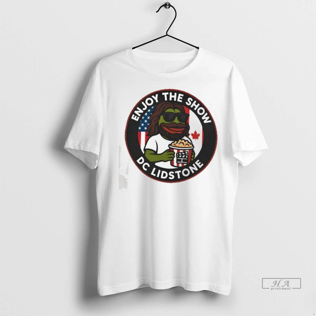 Officials Trendy Enjoy The Show Dc Lidstone Logo T Shirt Ga4hvr Shirt Sweater