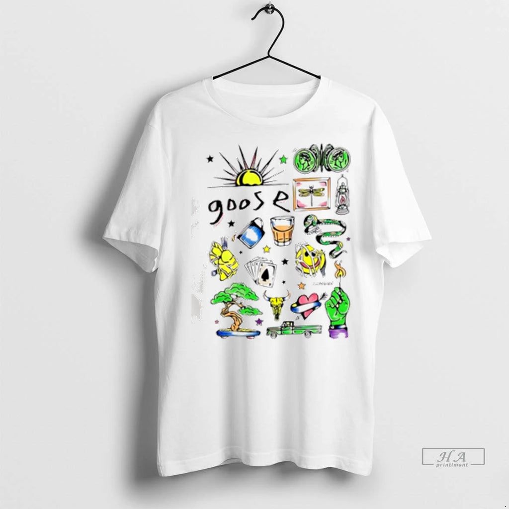 Officials Trendy Goose Hand Colored Highlighter T Shirt Y9zyeu Shirt Sweater