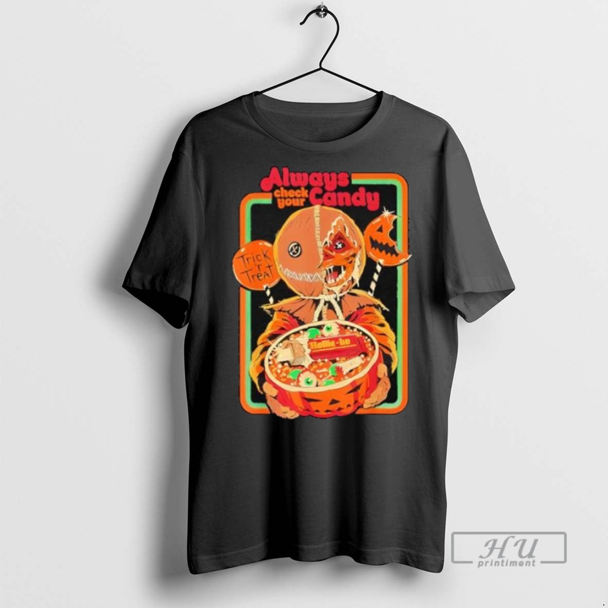 Officials Trick R Treat Always Check Your Candy Halloween T Shirt s Unisex , , , Long Sleeve Tee