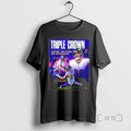 Officials Triple Crown Mark Andrews Baltimore Ravens 2025 Pro Bowl T-Shirts
