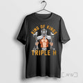 Officials Triple H King Of Kings Pose Signature
