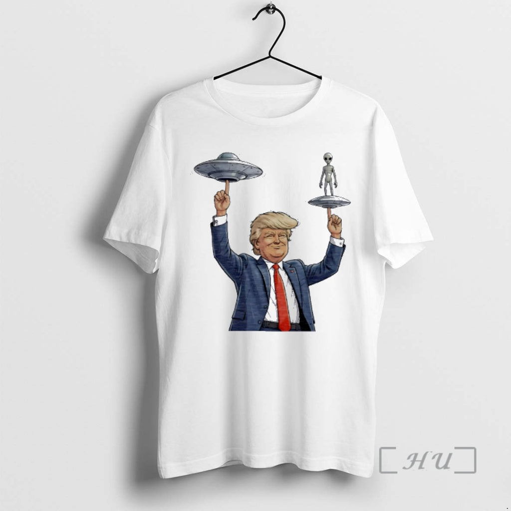 Officials Trump Alien Spinner Trump Ufo Balancing Act Graphic