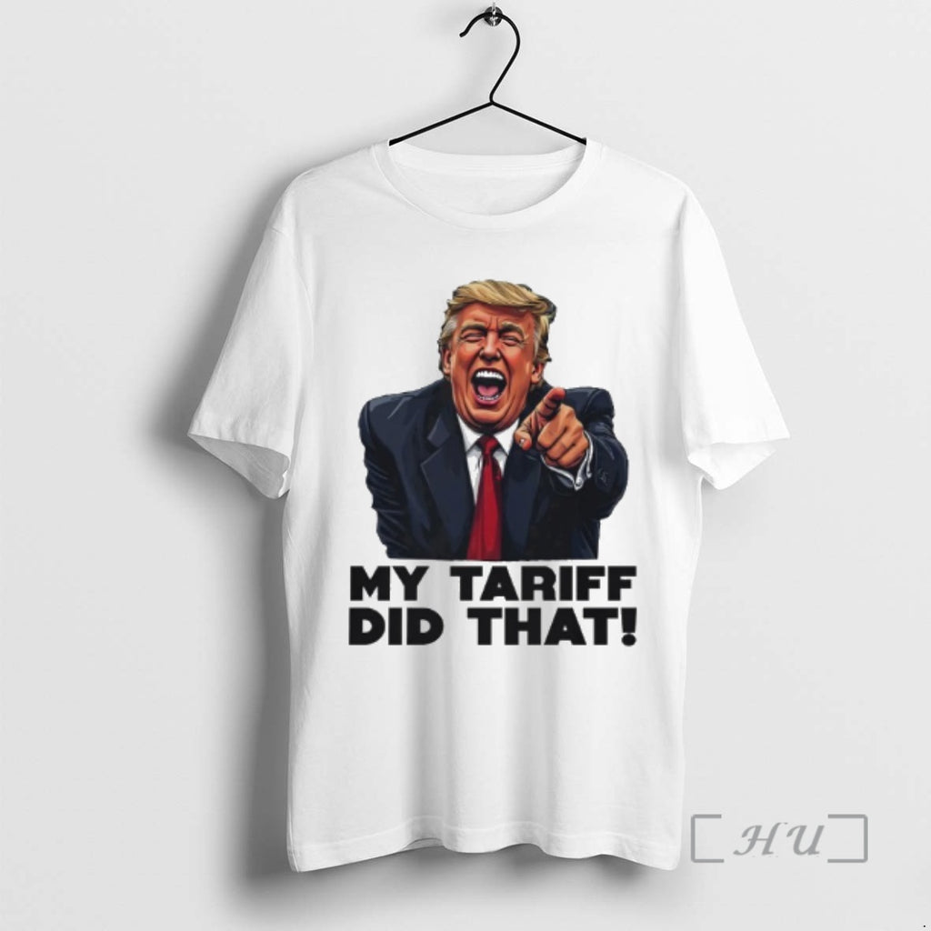 Officials Trump My Tariff Did That Graphic