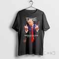 Officials Trump Middle Finger Time Magazine The Man Of The Year Premium T Shirts Sweater