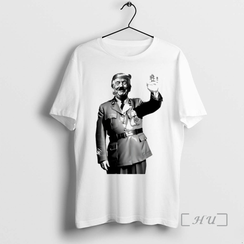 Officials Trump X Adolf Hitler Anti Fascism Maga Resist Political 2026 Premium T Shirts Sweater