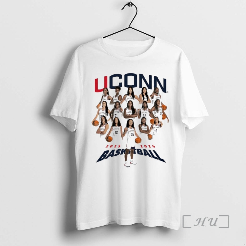 Officials Uconn Huskies Womens Basketball 2025 2026 All Team Graphic