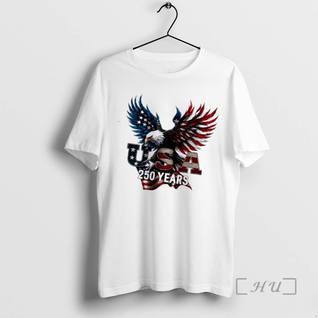 Officials Usa 250 Years 1776 2026 Majestic Eagle American Flag