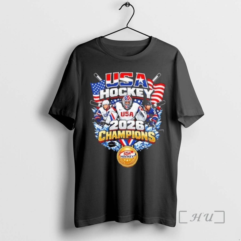 Officials Usa Hockey 2026 Champions Gold Medal