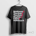 Officials Usa Hockey 2026 Olympic Matthews Tkachuk Tkachuk Hughes Faber Hellebuyck Premium T Shirts Sweater