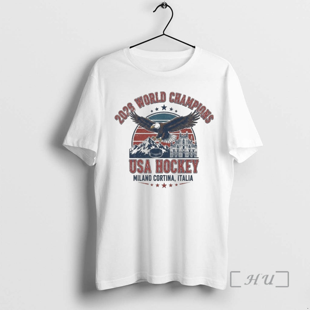 Officials Usa Hockey 2026 World Champions Milano Cortina Italia