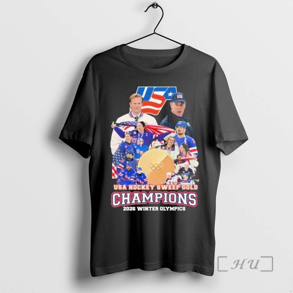 Officials Usa Hockey Sweep Gold Champions 2026 Winter Olympics 1