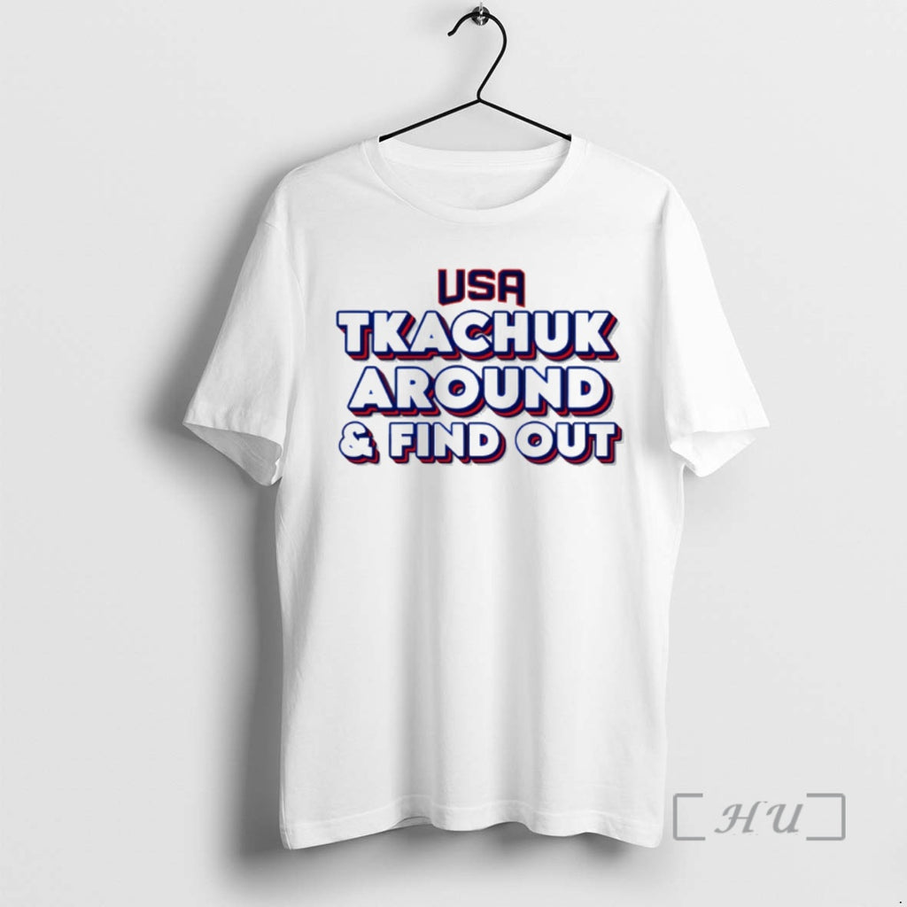 Officials Usa Hockey Tkachuk Around And Find Out Vintage
