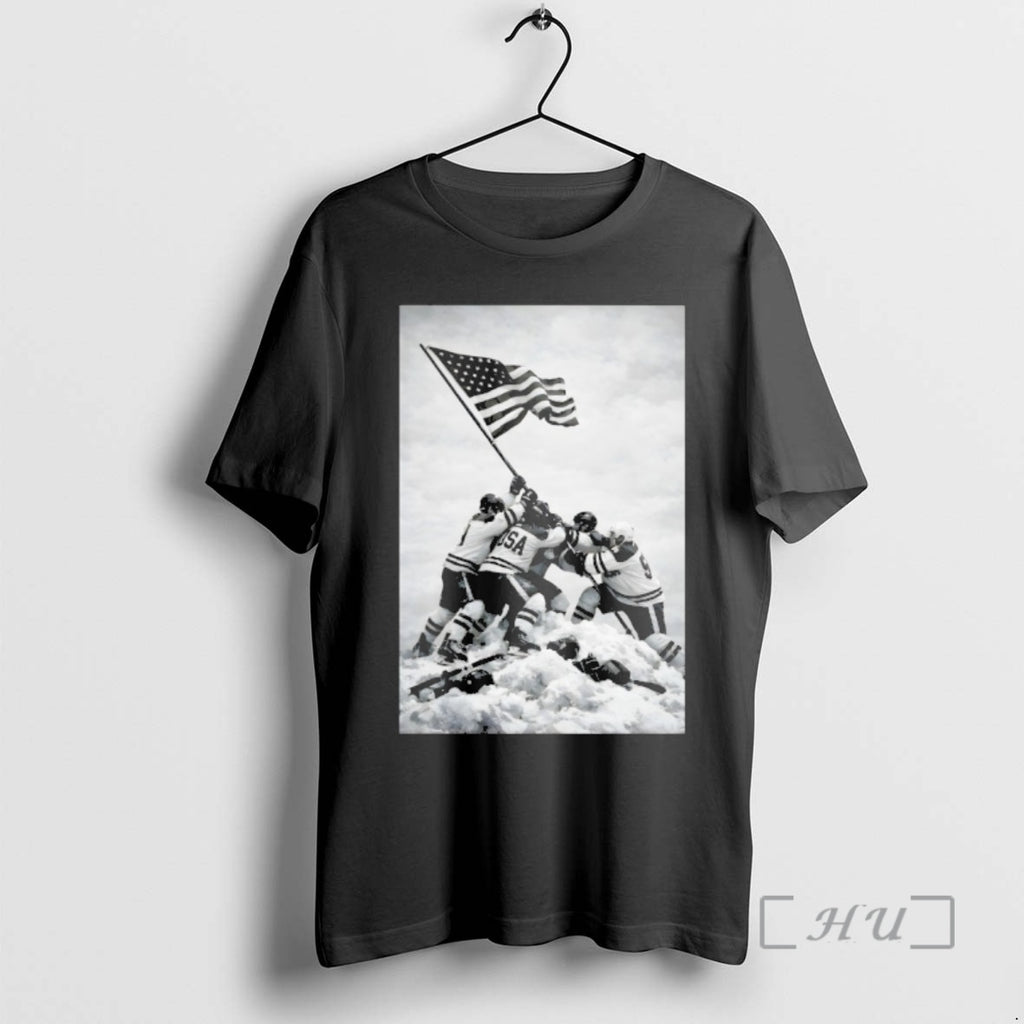Officials Usa Hockey Celebration American Flag Olympic Milano Cortina 2026