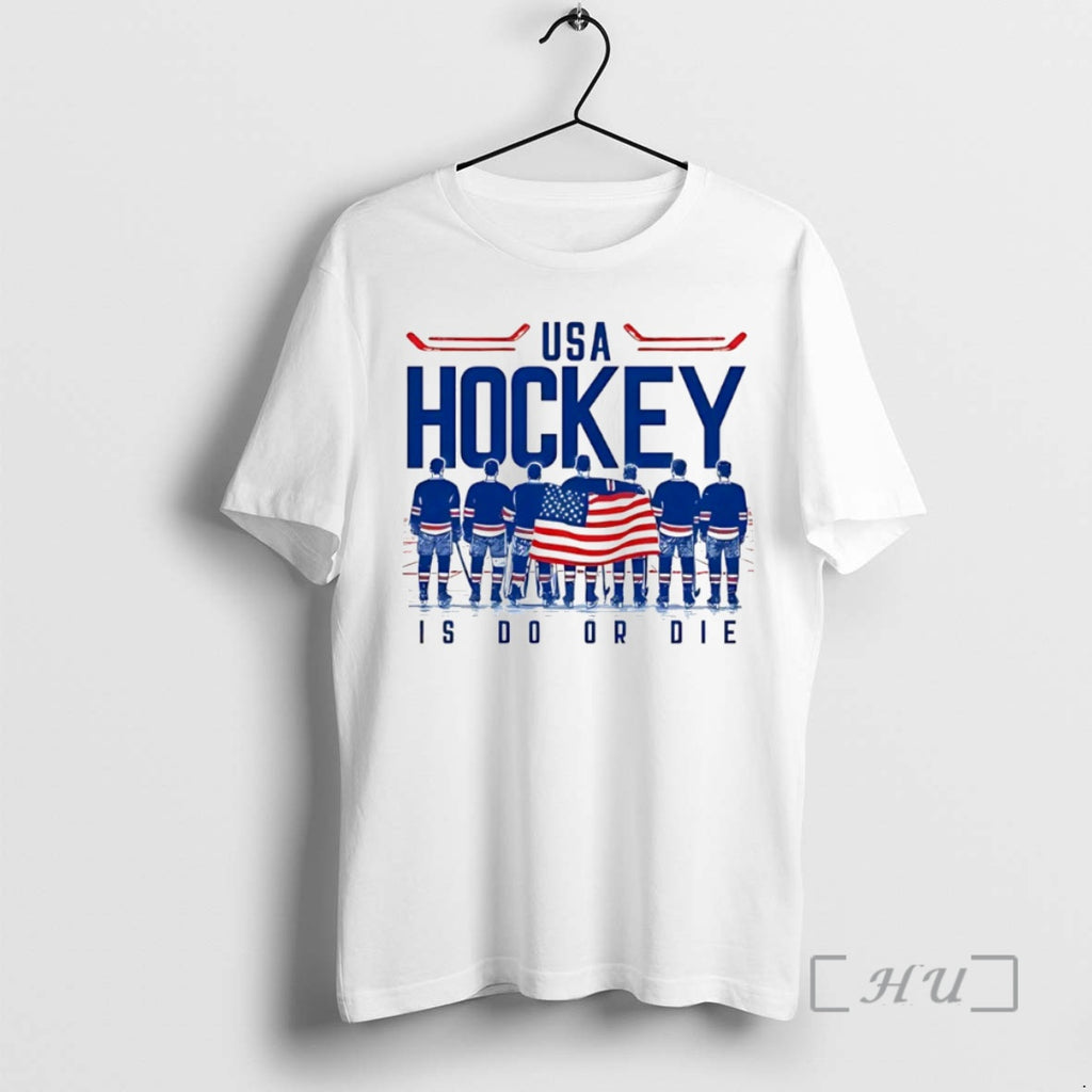 Officials Usa Hockey Is Do Or Die Players Flag Circle