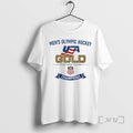 Officials Usa Hockey Mens Olympic Hockey Gold Milano Cortina Italy 2026 Champions Premium T Shirts