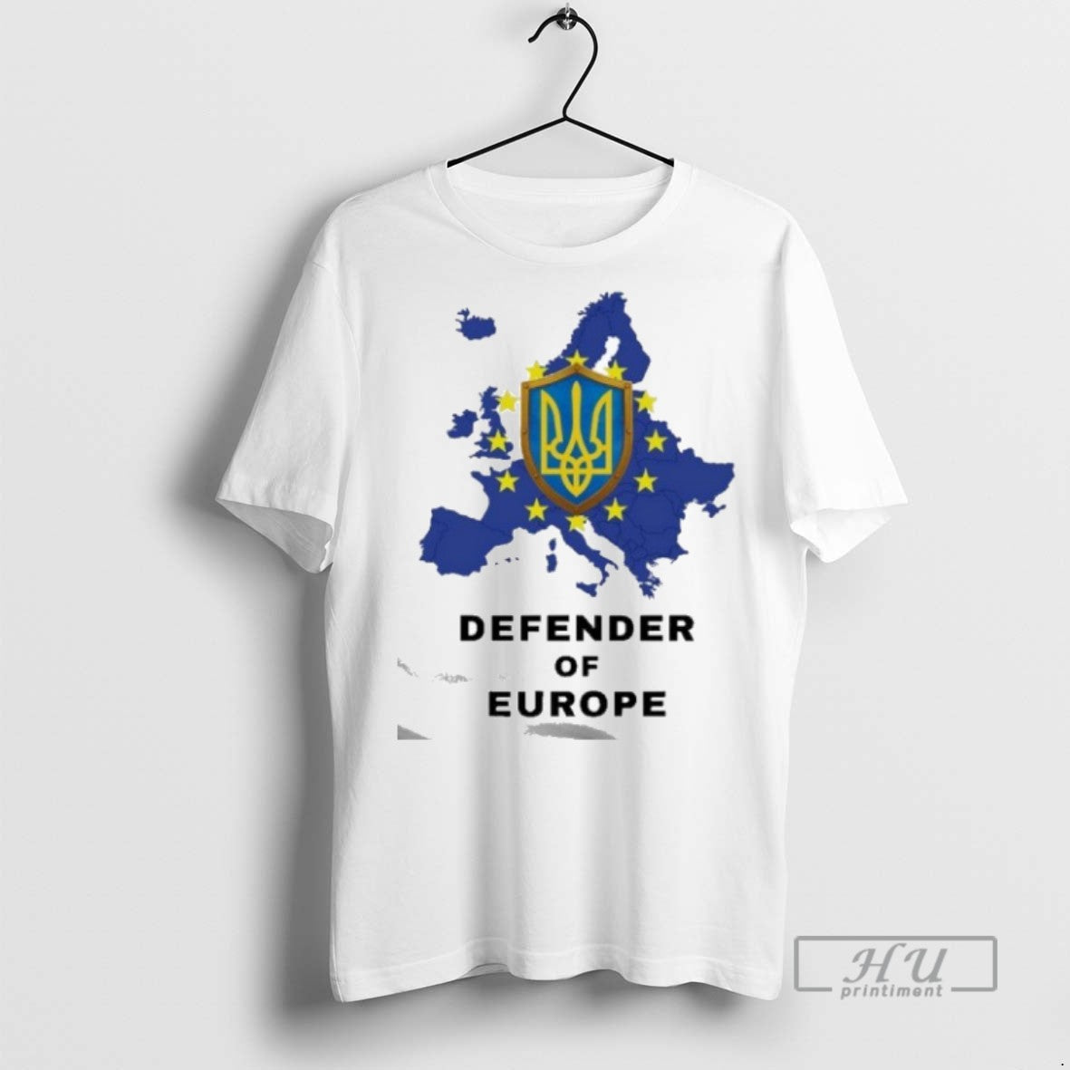 Officials Ukraine Defender Of Europe T Shirts s Unisex , , , Long Sleeve Tee