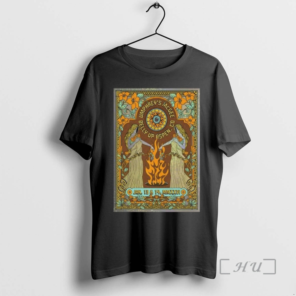 Officials Umphreys Mcgee Jan 13 14 2026 Belly Up Aspen Co Premium T Shirts Sweater