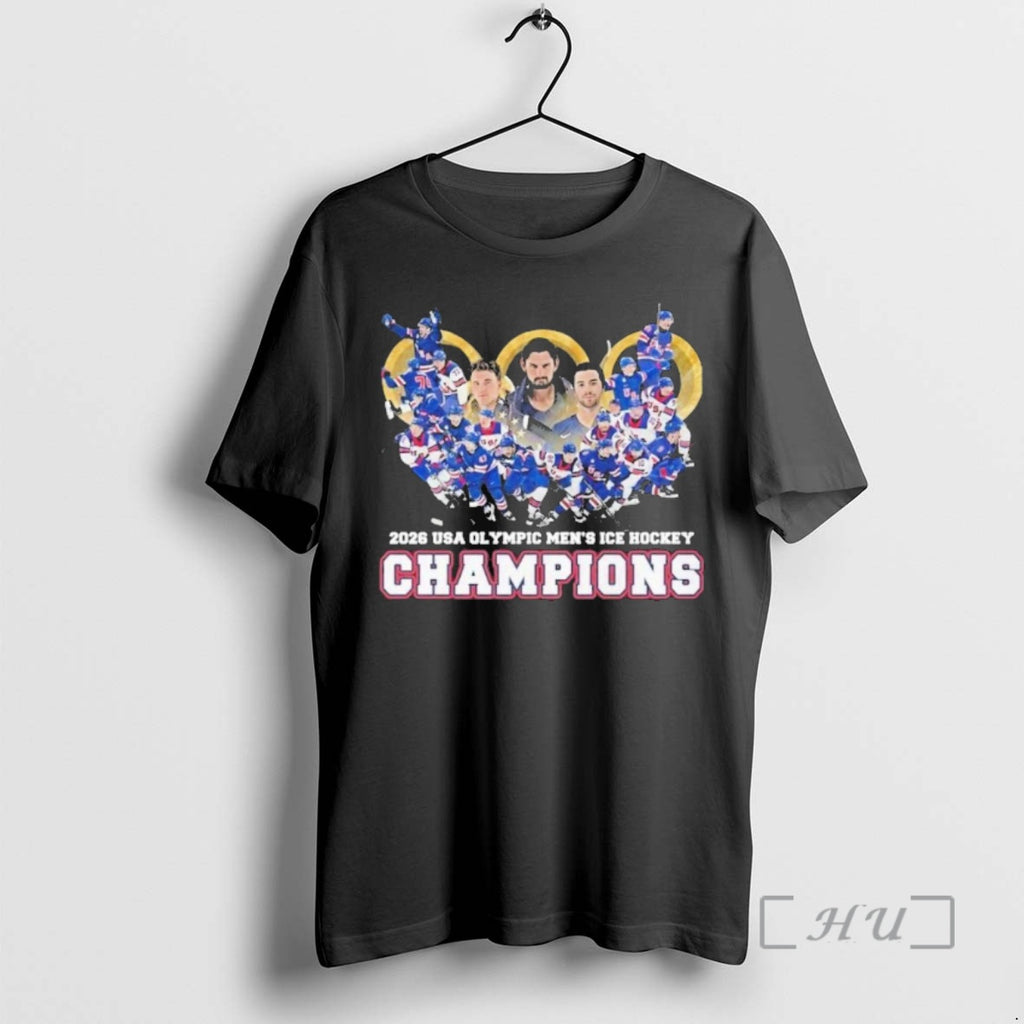 Officials United States Mens National Ice Hockey Team 2026 Champions 1 Premium T Shirts Sweater