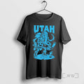 Officials Utah Salty Goon Gear Skeletal Mammoth Holding Ice Hockey Stick Premium T Shirts Sweater