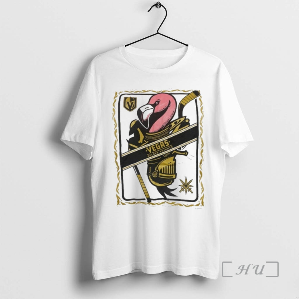 Officials Vegas Golden Knights Flamingo Playing Card