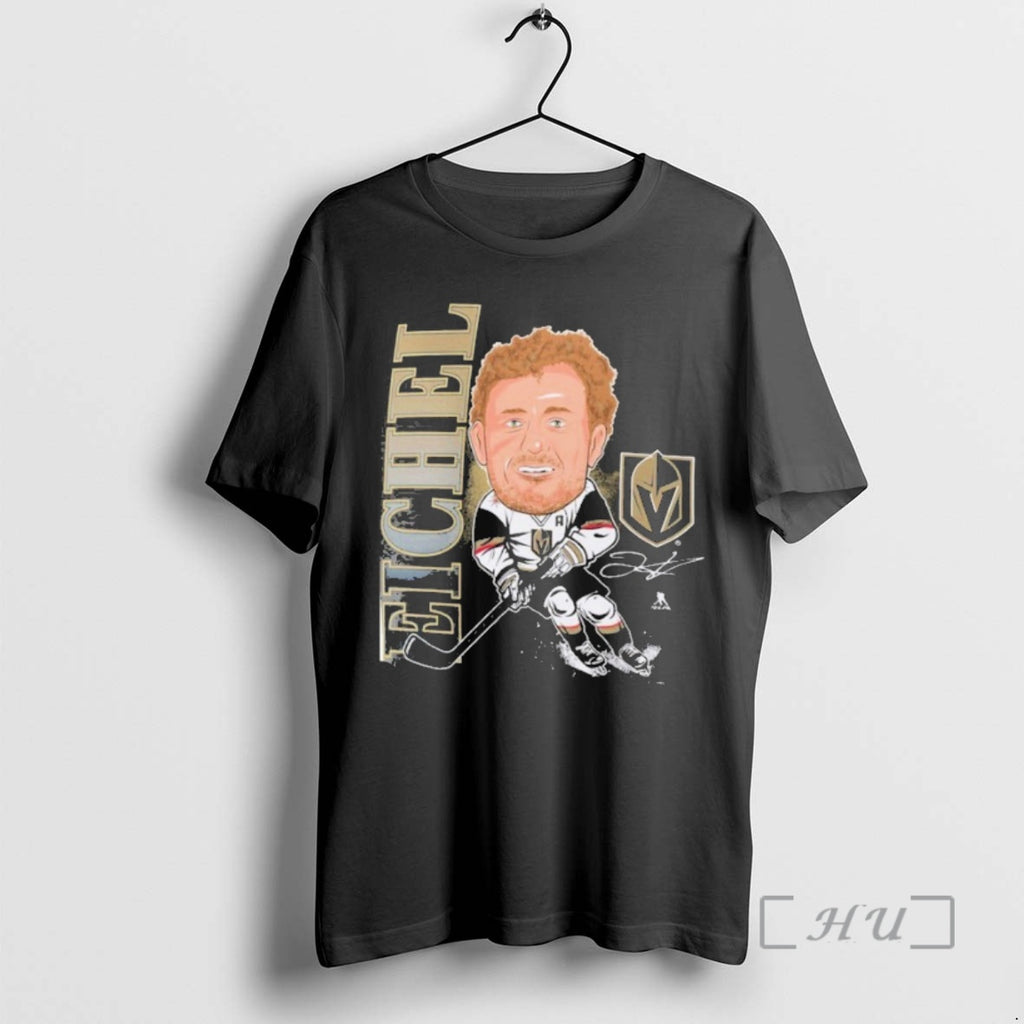 Officials Vegas Golden Knights Jack Eichel Action Caricature
