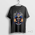 Officials Vintage New York Giants Football Skyline Graphic Retro Game Day Fan Premium T Shirts