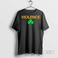 Officials Violence Shamrock Notre Dame Fighting Irish T Shirts s Unisex , , , Long Sleeve Tee