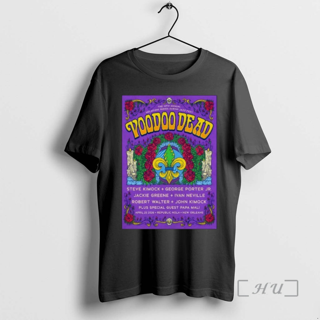 Officials Voodoo Dead Republic Nola In New Orleans La April 25 2026 Premium T Shirts