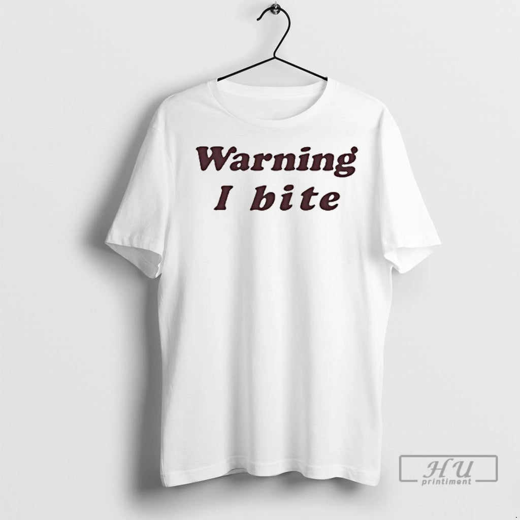 Officials Warning I Bite T Shirt