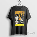 Officials Washington Commanders Beavis Butt Head 2025 T-Shirts
