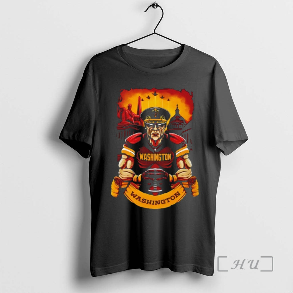 Officials Washington Commanders Football Military Mascot Graphic Vintage Dc Game Day Premium T Shirts Sweater