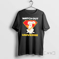 Officials Watch Out Universe White Super Hero Puppy Dog