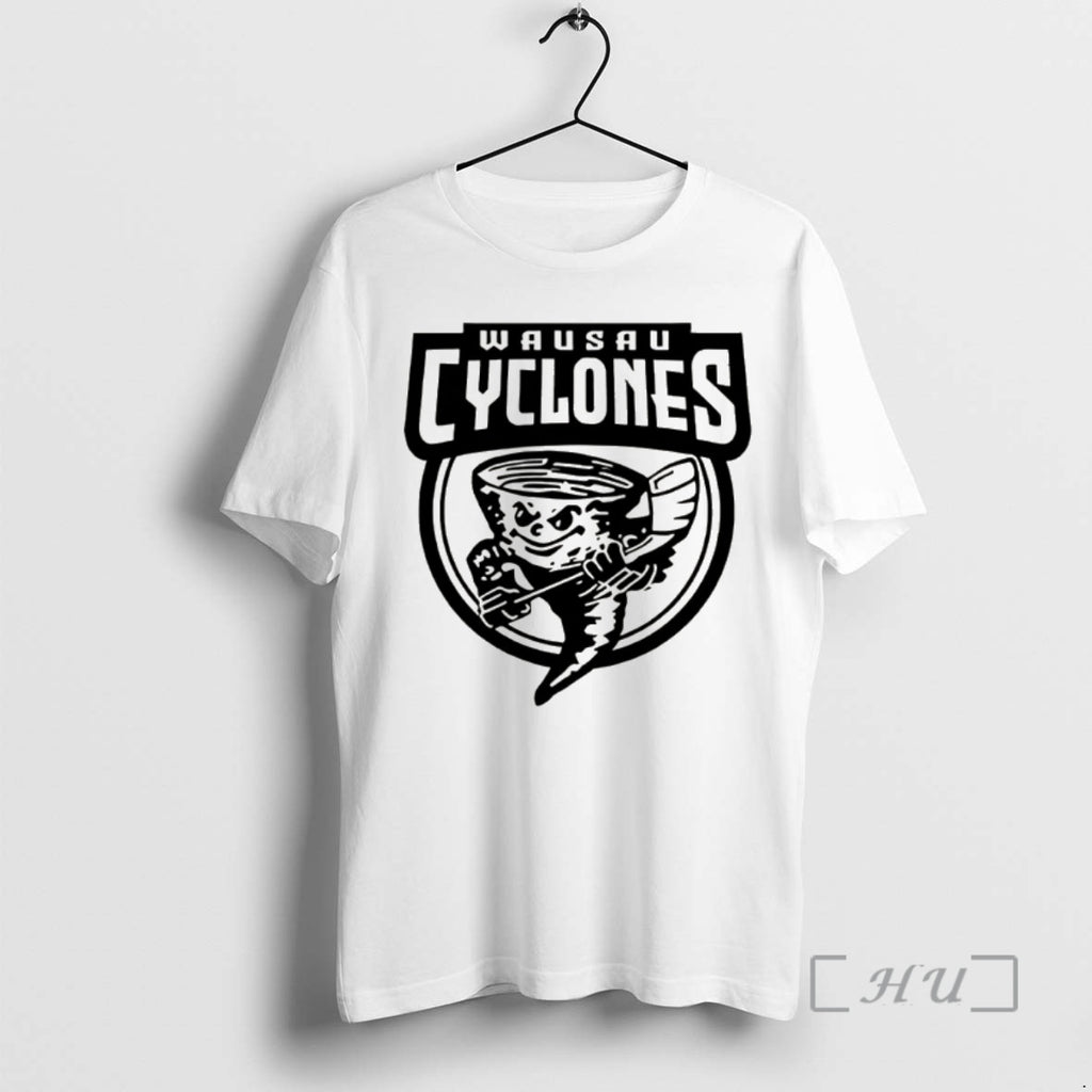 Officials Wausau Cyclones Hockey 2025 Logo Vintage