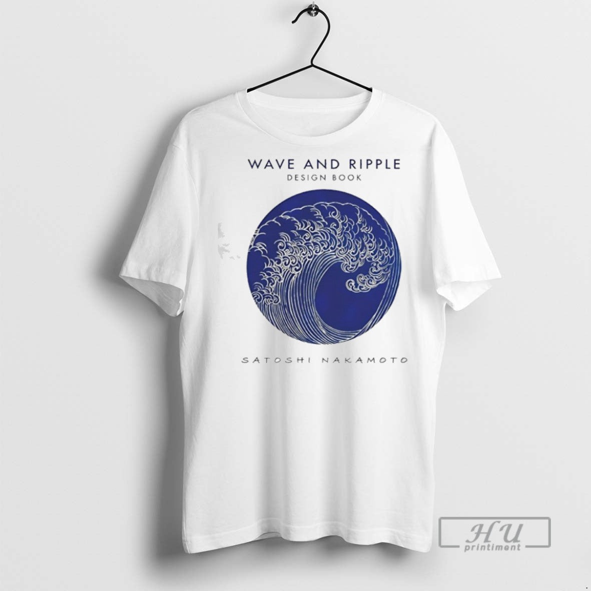 Officials Wave And Ripple Design Book Satoshi Nakamoto T Shirt s Unisex , , , Long Sleeve Tee