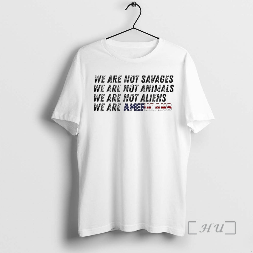Officials We Are Not Savages Were Not Animals Bad Bunny Ice Out Premium T Shirts