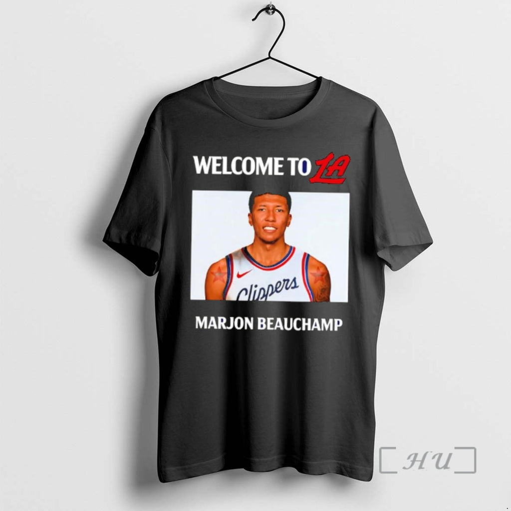 Officials Welcome To La Clippers Marjon Beauchamp