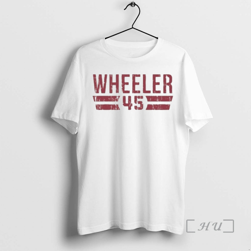 Officials Wheeler 45 Philadelphia Phillies Player Name And Number