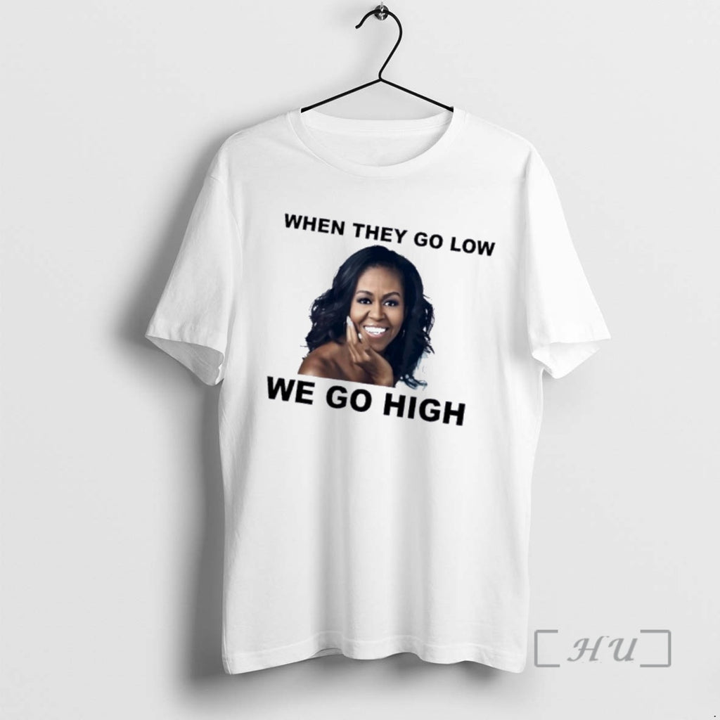 Officials When They Go Low We Go High Michelle Obama