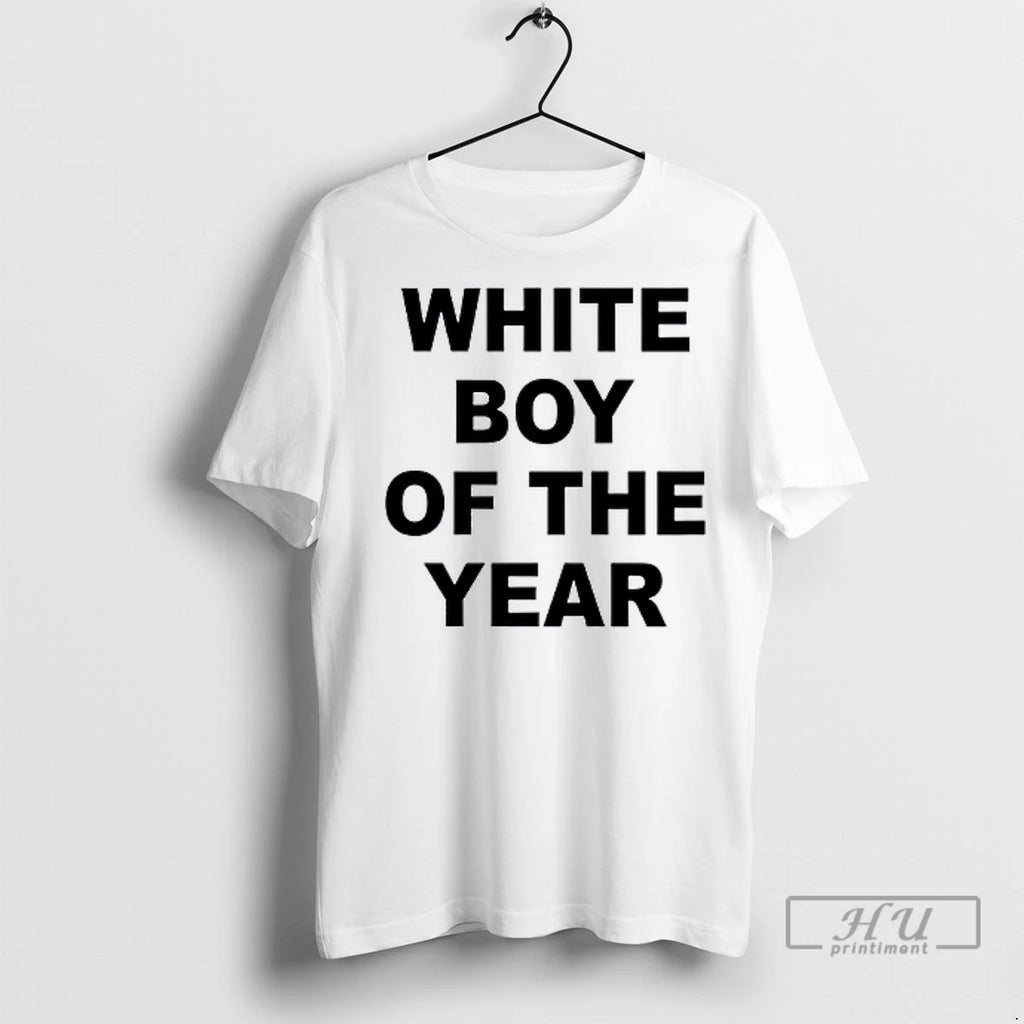 Officials White Boy Of The Year Grey T Shirt