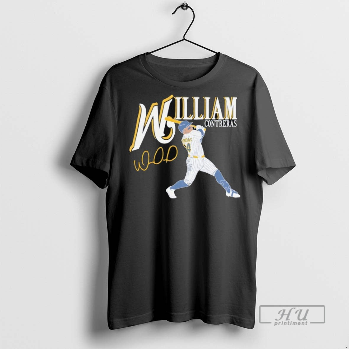 Officials William Contreras Milwaukee Brewers Baseball Mlb Signature T Shirt s