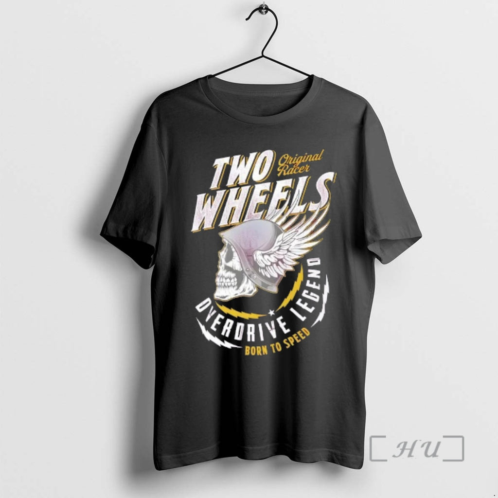 Officials Winged Skull Biker Two Wheels Racer Legend