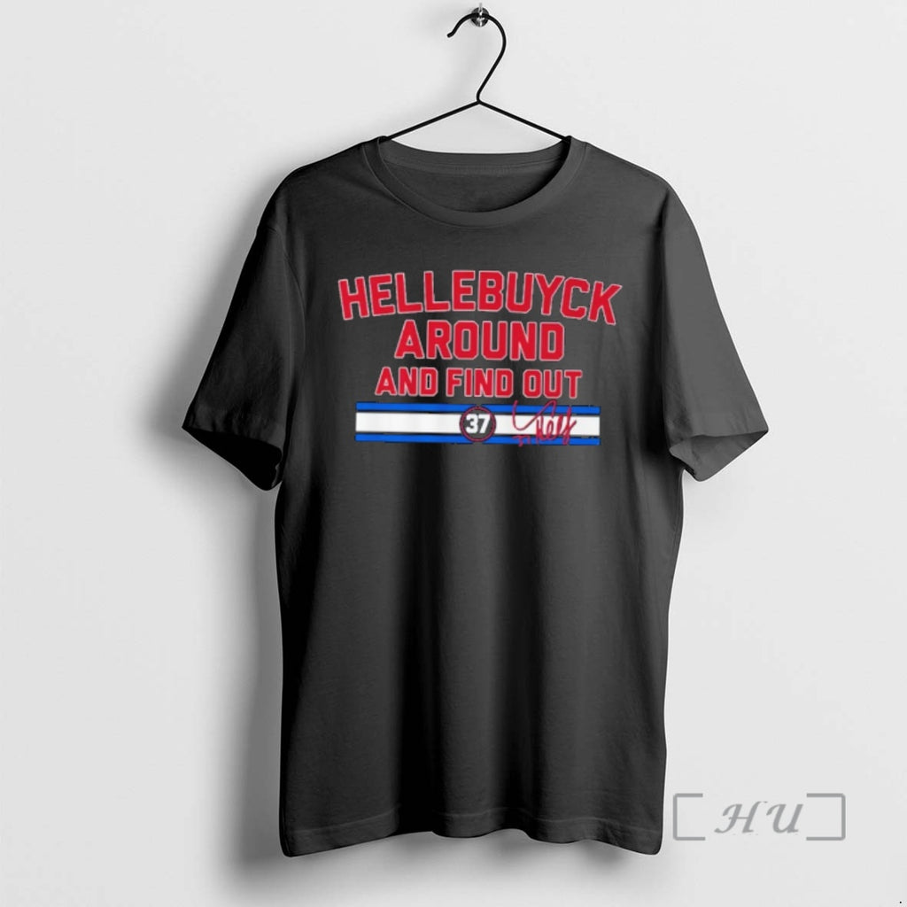 Officials Winnipeg Jets Connor Hellebuyck Nhl Around And Find Out Signature Premium T Shirts Sweater