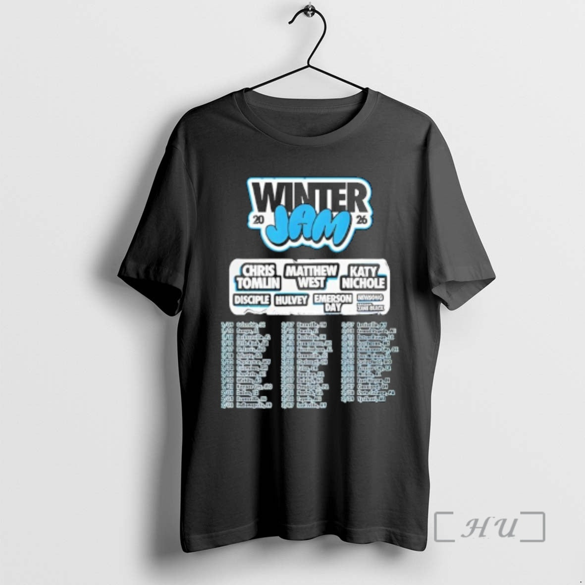 Officials Winter Jam Tour 2026 T-Shirts