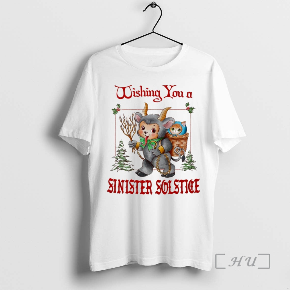Officials Wishing You Sinister Solstice Circle T-Shirts