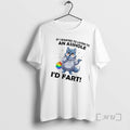 Officials Wolf If I Wanted To Listen To An Asshole Id Fart Premium T Shirts