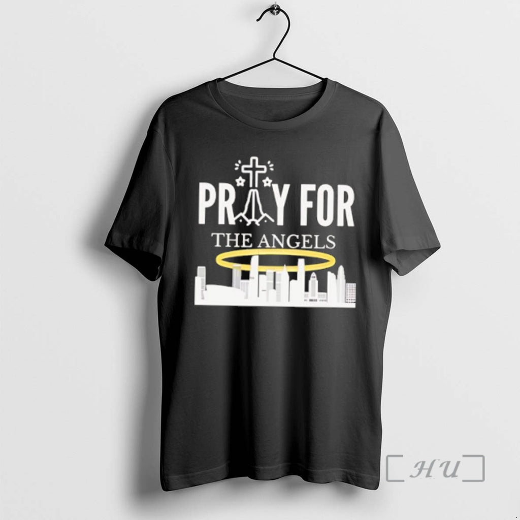 Officials Womens Pray For La California Print Casual